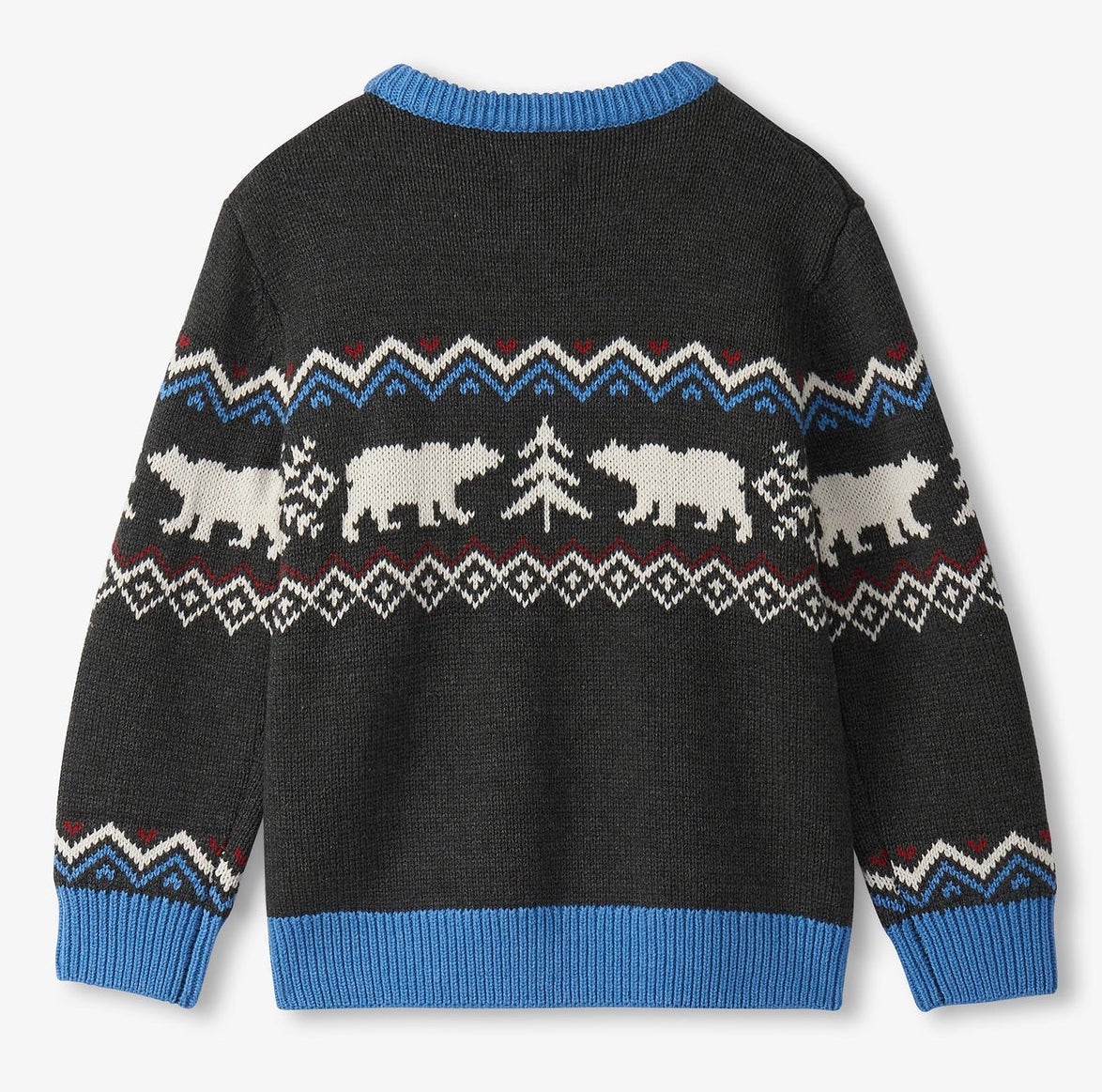 Hatley Strickpulli mit Weihnachtliches Fair Isle Norweger Design mit Eisbären