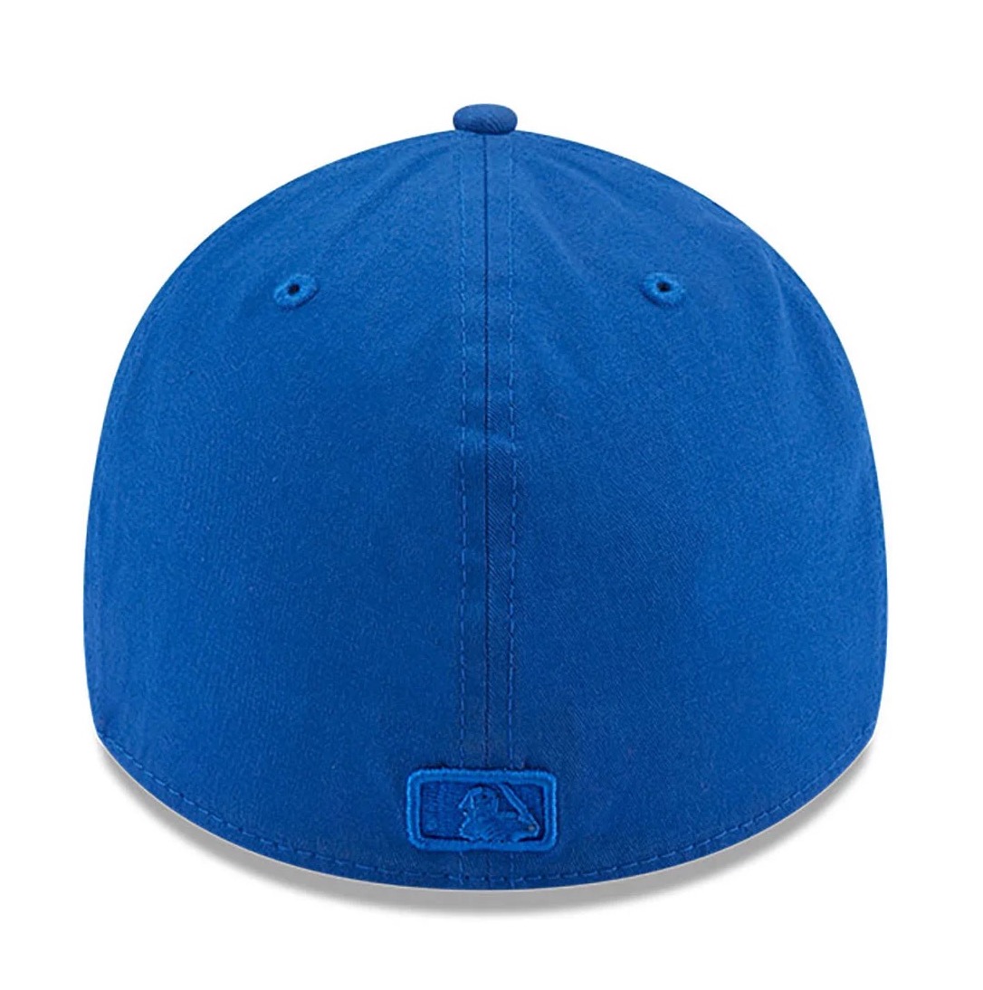 new-york-yankees-league-essential-blue-39thirty-stretch-fit-cap-60364442-back New Era 39Thirty - NY New York in Royal Blau