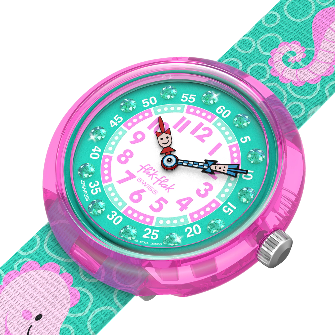 Flik Flak Kinderuhr Seepferd - Bubbly Seahorse Flik Flak Kinderuhr Seepferd - Bubbly Seahorse