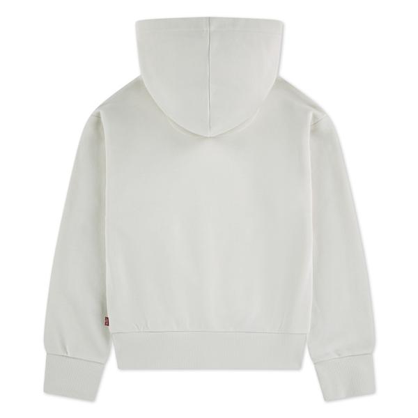 Levis Hoodie Sweatshirt Ombre Batwing in Creme Weiß Levis Hoodie Sweatshirt Ombre Batwing in Creme Weiß