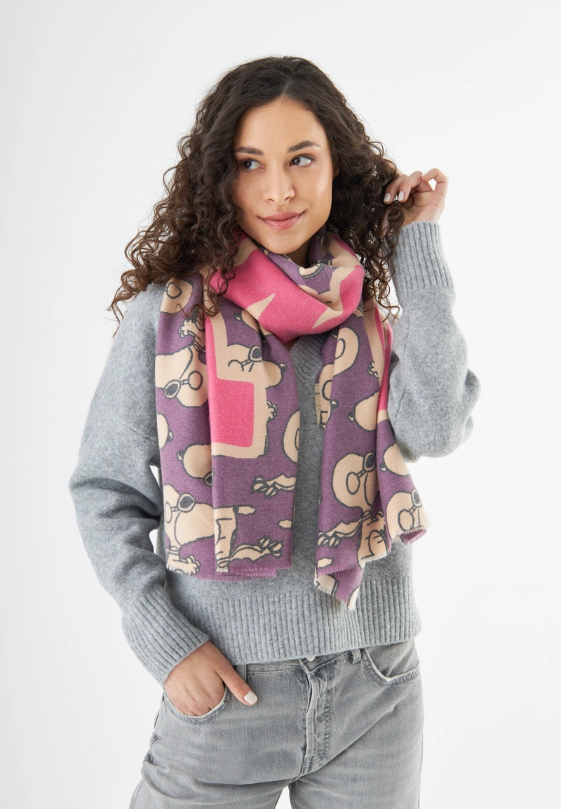 Codello Peanuts Weicher Schaal mit Allover Snoopy Motiv