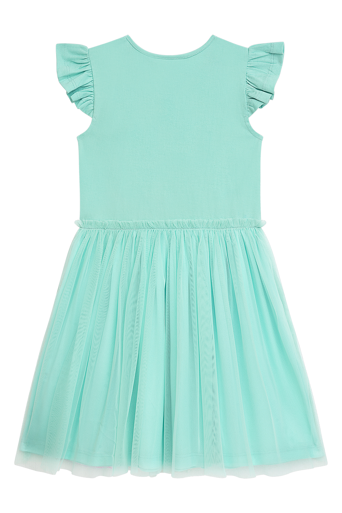 Danamade DCARLA Zauberhaftes Regenbogen Kleid mit Tüllrock - Türkis Danamade DCARLA Zauberhaftes Regenbogen Kleid mit Tüllrock - Türkis