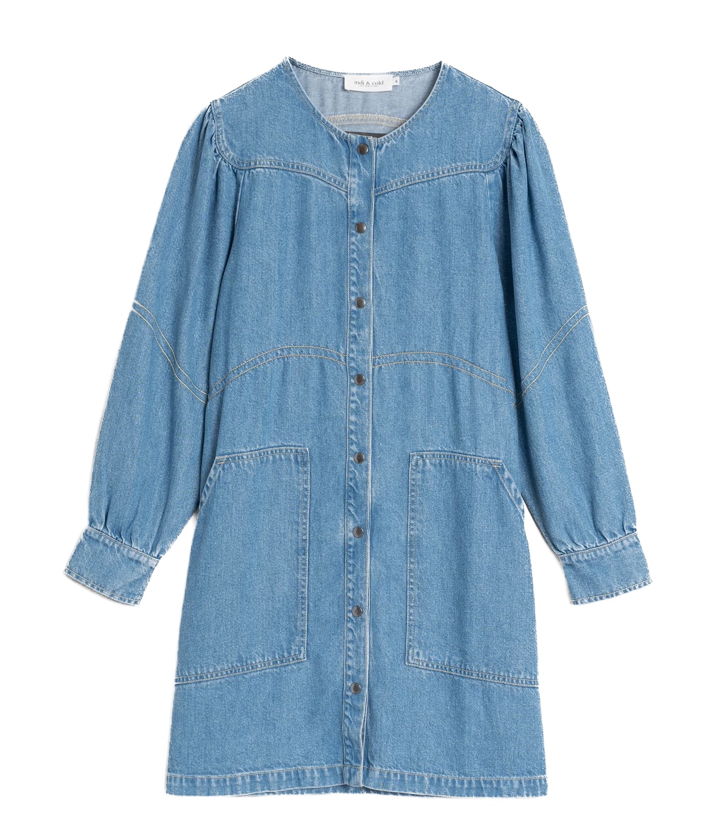 Indi & Cold Jeanskleid Vestido - Blau - SALE