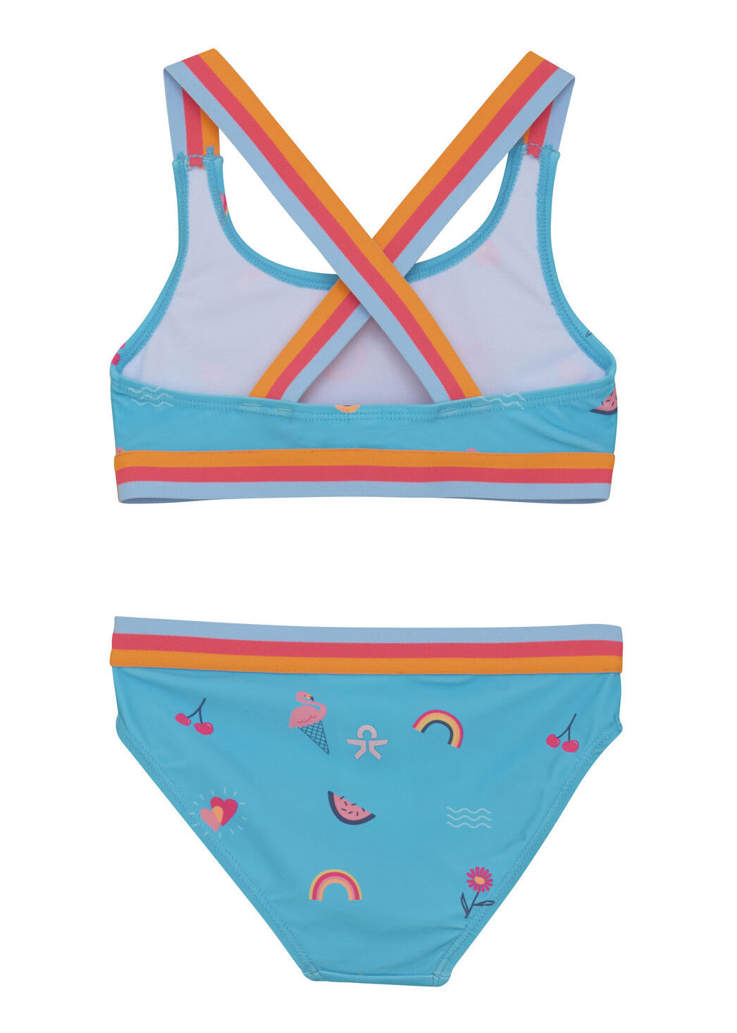 Color Kids Bikini in Türkis Blau - Sommer Icons 