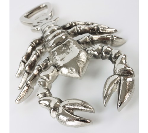 51422 Hoff Interieur Flaschenöffner in Silber - Lobster - Hummer