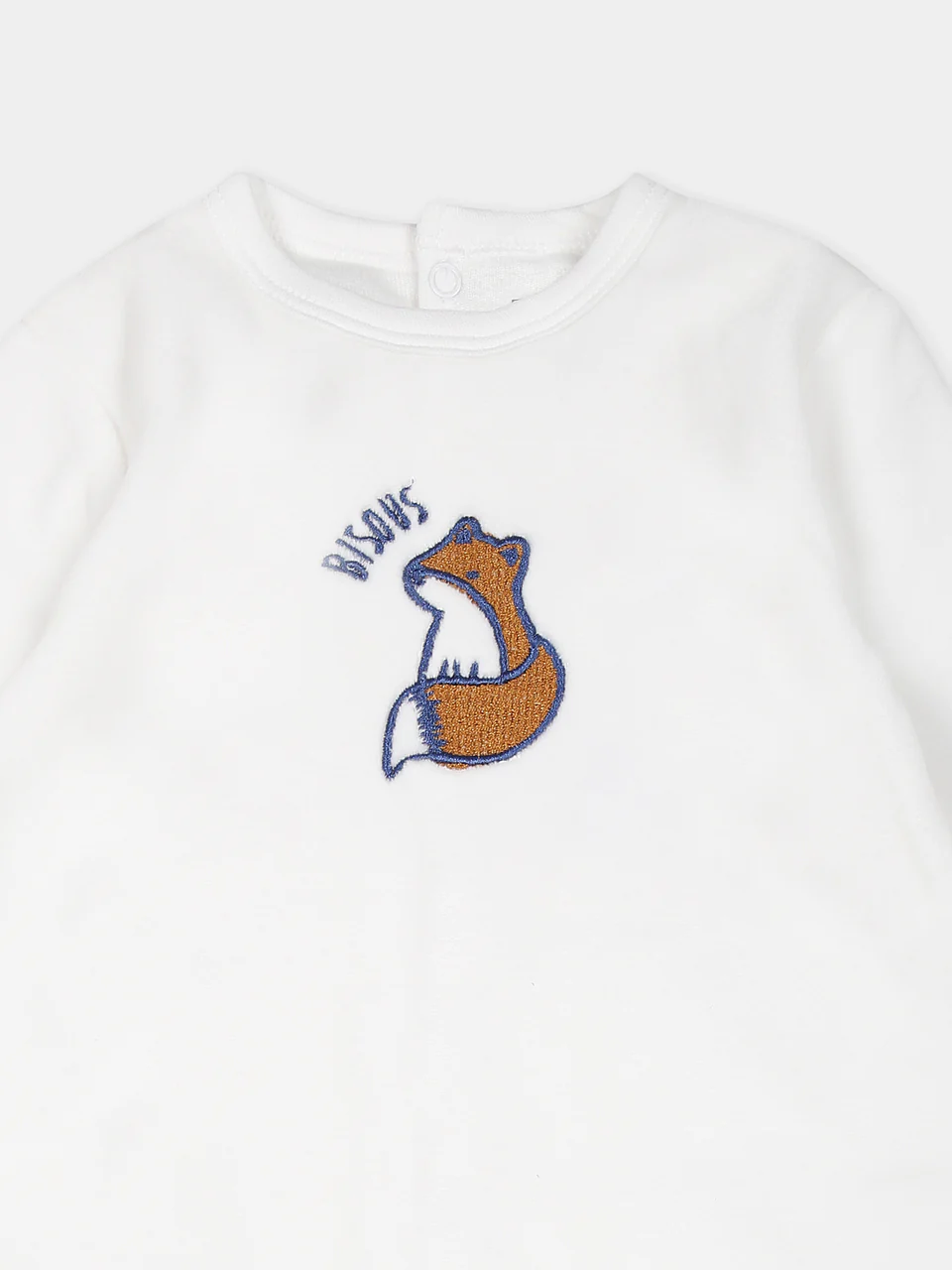 Carrement Beau Nicki Strampler in Weiß - Fuchs - SALE Carrement Beau Nicki Strampler in Weiß - Fuchs - SALE