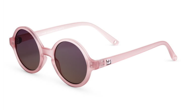 KiETLA Kinder-Sonnenbrille Wo AM! (UV-Schutz 3) - Strawberry Rosa