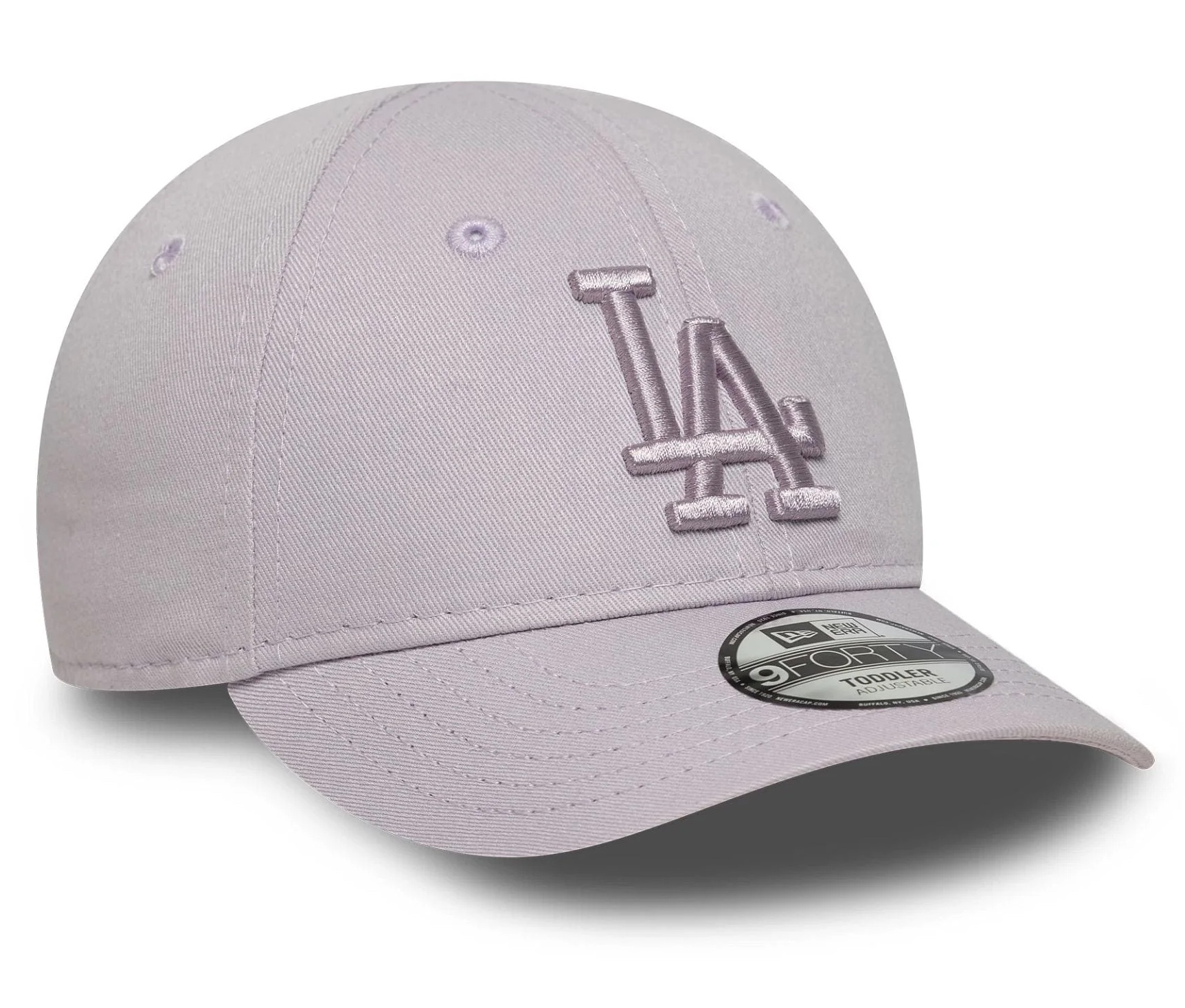New Era Kids Pastelllila LA Dodgers Kleinkind MLB League Essential 9FORTY Verstellbare Cap