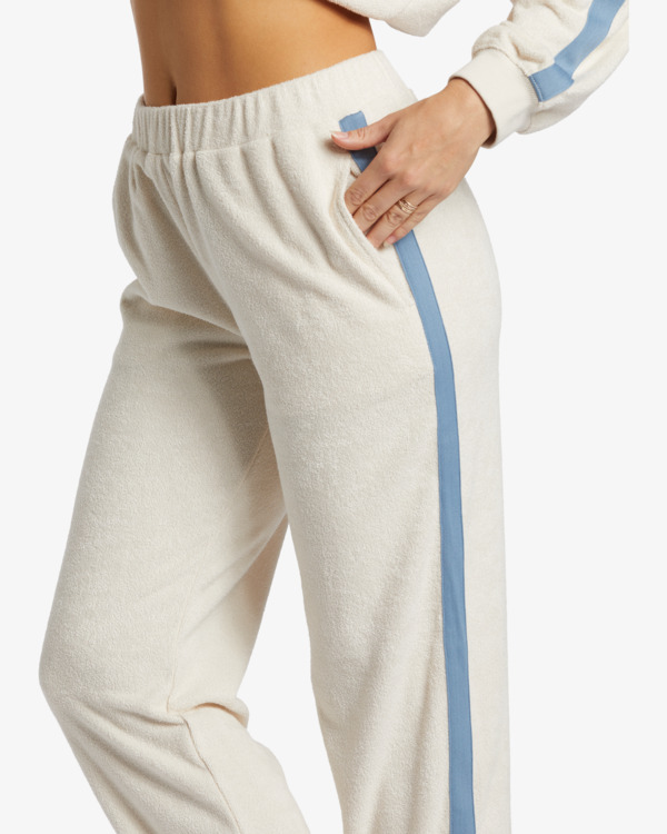Billabong New School Frottee Jogginghose für Frauen - White Cap/Creme - SALE