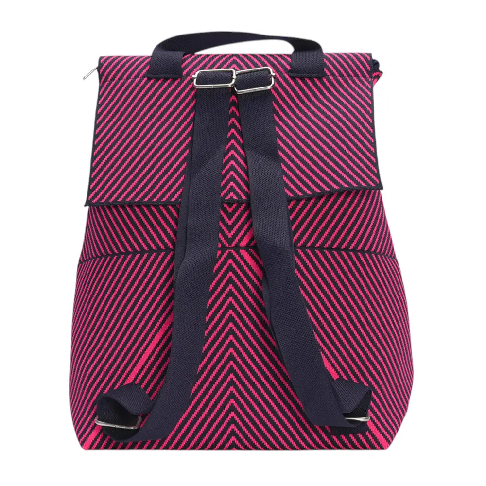 LOT83 Rucksack Romy Pink & Navy Zick Zack 