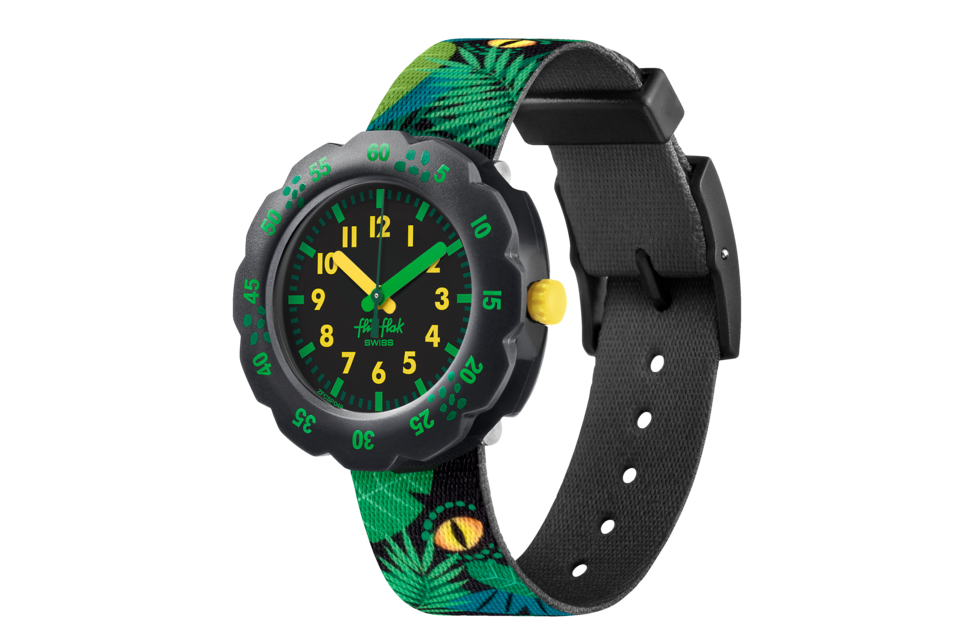 ZFPSP049_fa200_er007FXGsiYuBmUXQ4 Flik Flak Uhr Kinderuhr - EYE SEE U - Dinosuarier