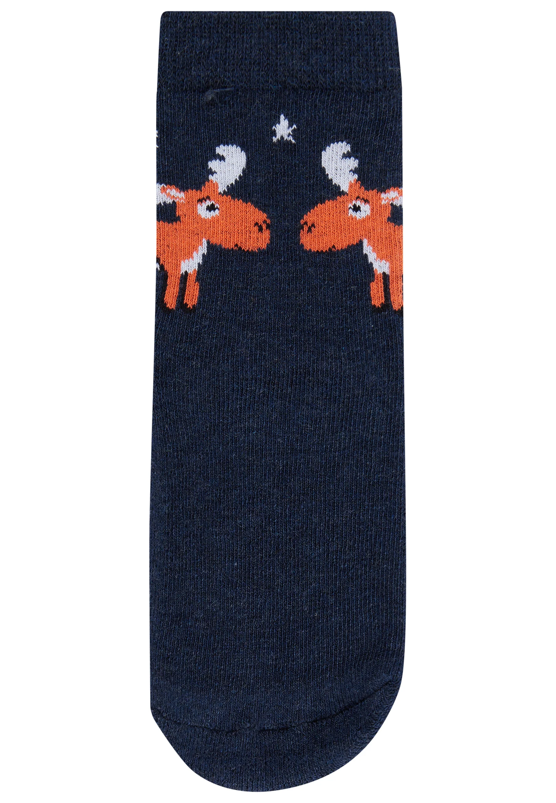 Sterntaler FliesenFlitzer® Stoppersocken in Marineblau AIR Elch 