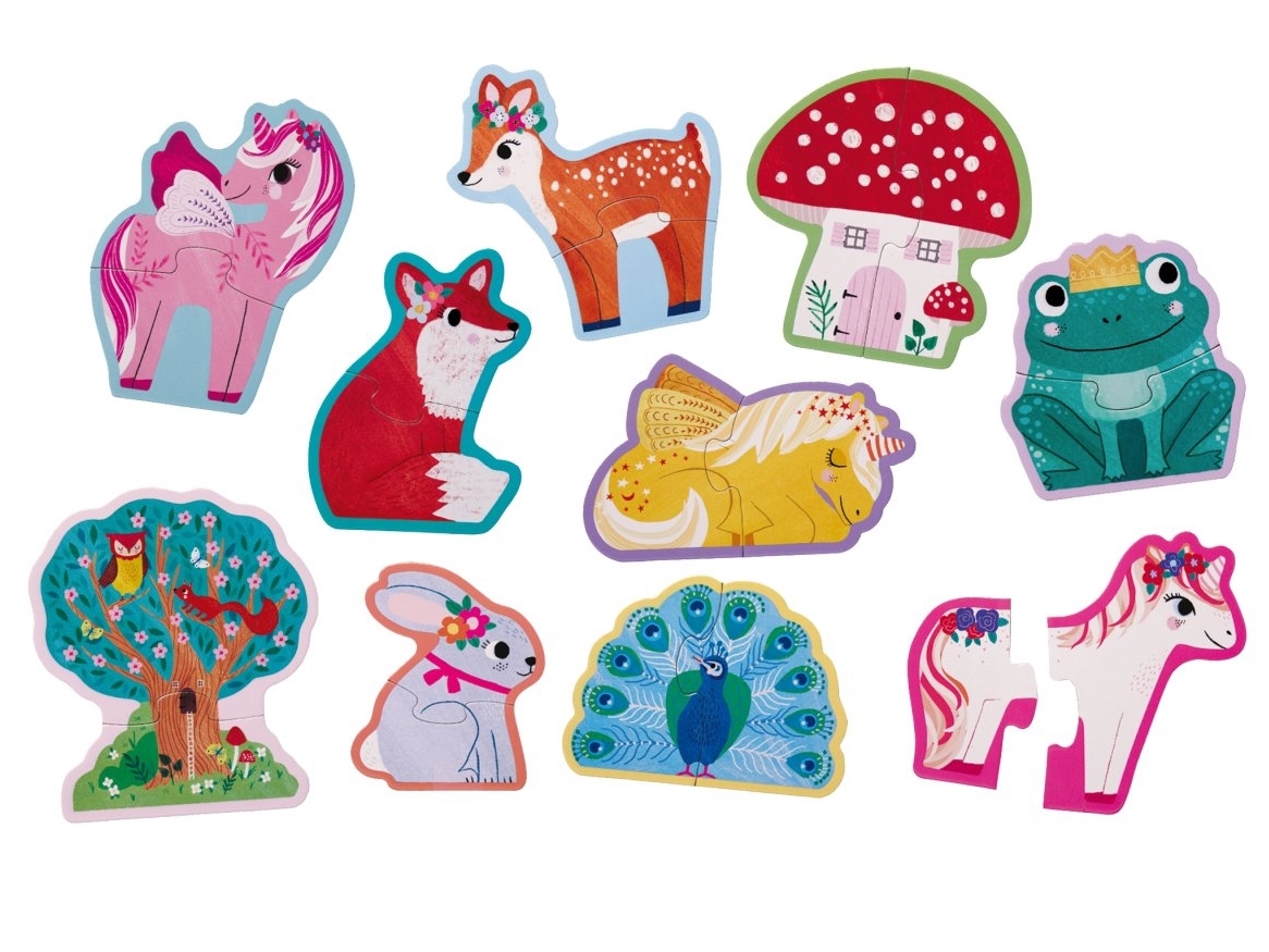 BER3829524-Puzzle-Lets-Begin-Einhorn-2 Crocodile Creek Puzzle - Let's Begin Puzzle für Beginner - Einhorn