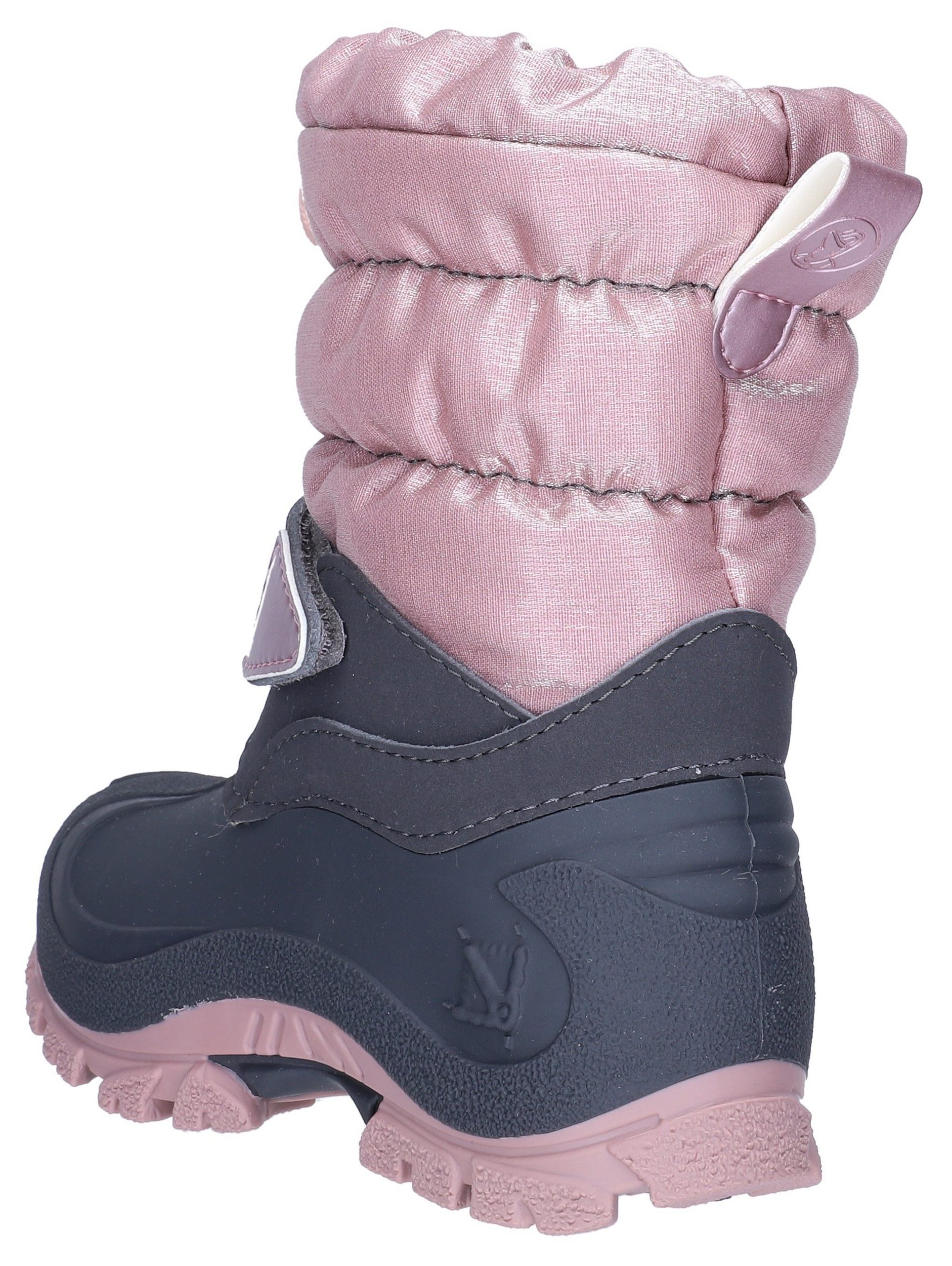 Lurchi FJONNA Kinder Schneestiefel in Rose mit Futter und Gummisohle