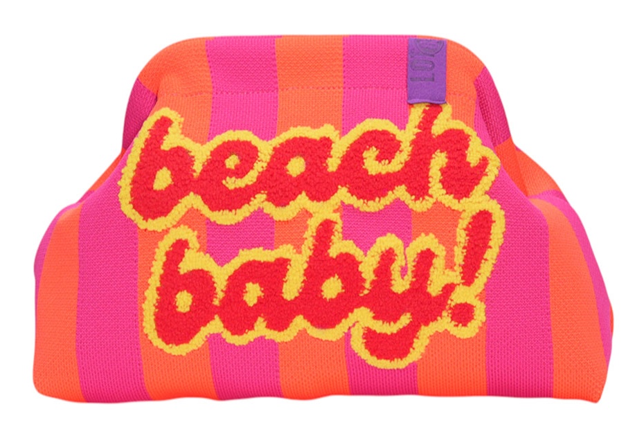 LOT83 Rebel Kulturtasche oder Clutch Emma - Pink Orange - Beach Baby LOT83 Rebel Kulturtasche oder Clutch Emma - Pink Orange - Beach Baby