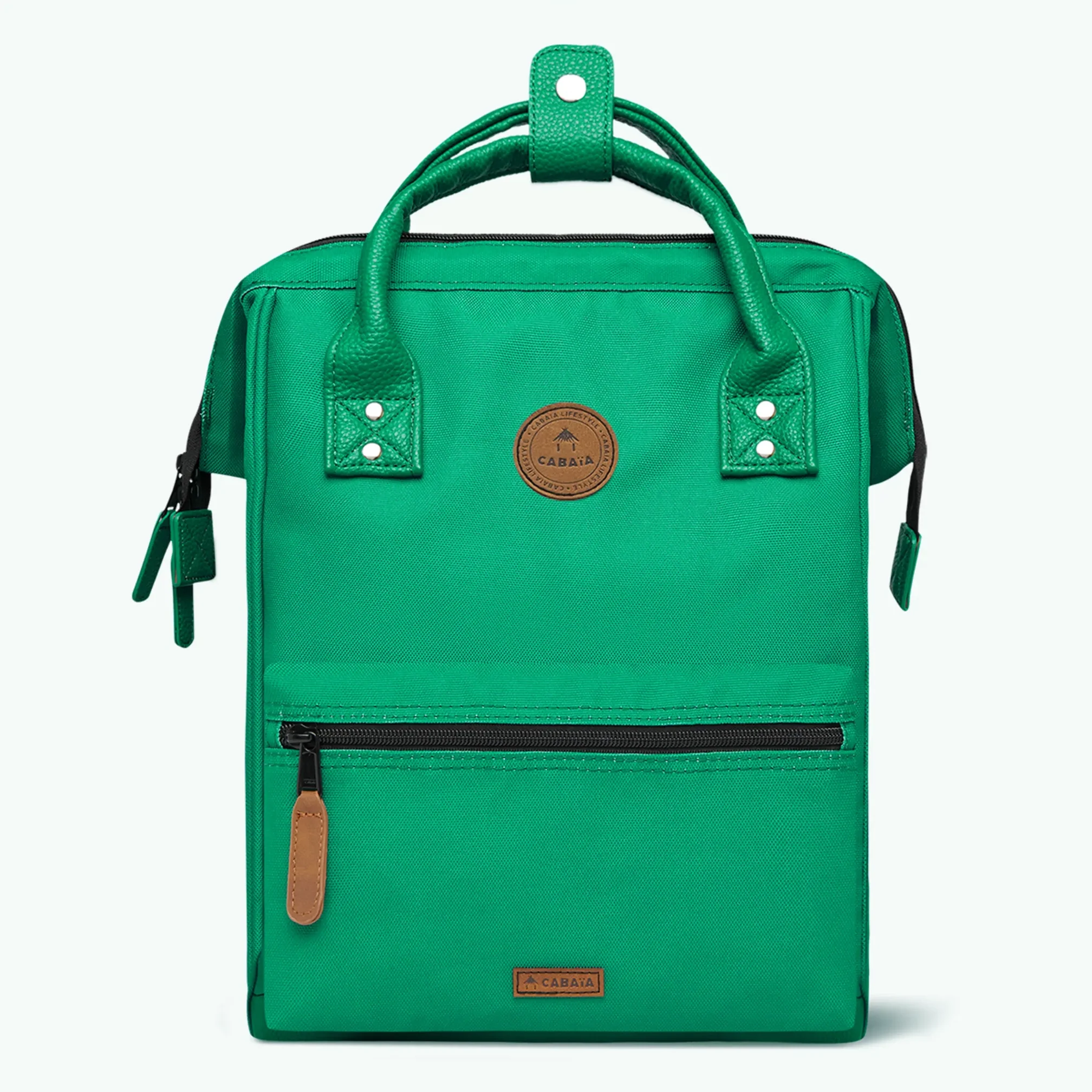 Cabaia Rucksack KAMPALA Medium mit Laptop-Fach - Grün - SALE