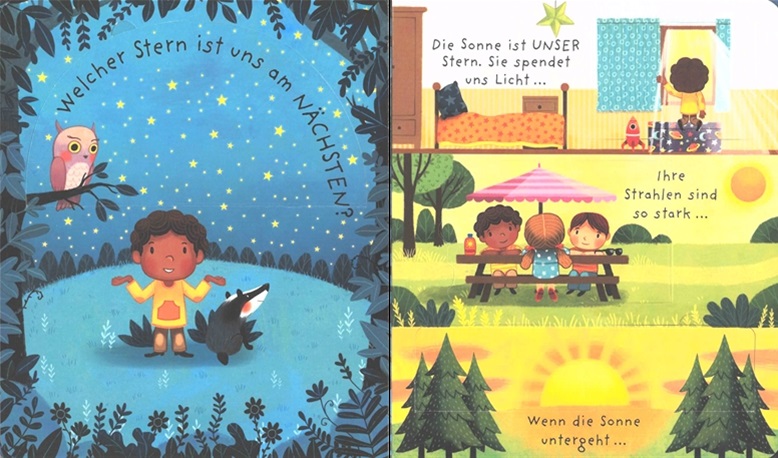 Usborne Buch Aufklappen & Verstehen: Erklär mir, was Sterne sind