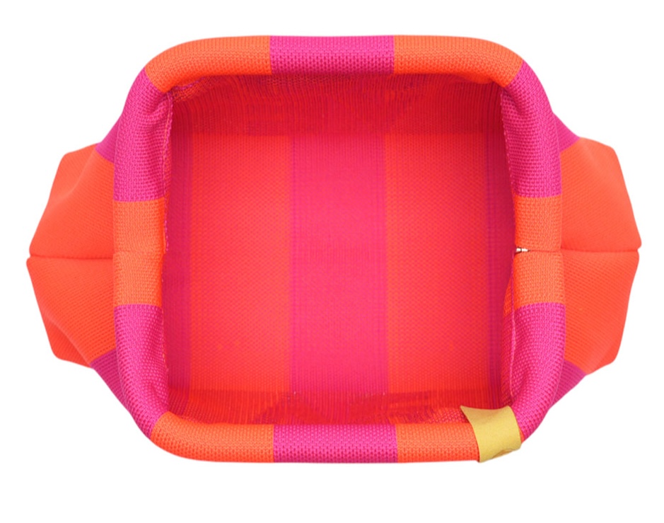 LOT83 Rebel Kulturtasche oder Clutch Emma - Pink Orange - LOVE LOT83 Rebel Kulturtasche oder Clutch Emma - Pink Orange - LOVE