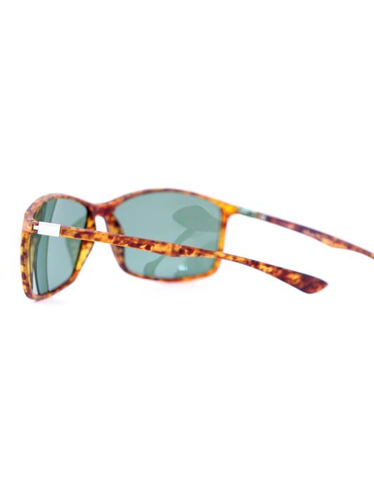 C3 Sonnenbrille Marbella - Amber Rahmen / Grünes Glas