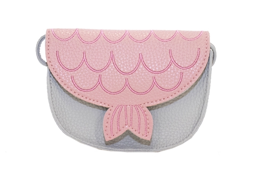 829849-Kindertasche-Asnee-rosa-1 YUKO.B Umhängetasche Asnee Rosa - Meerjungfrau Flosse