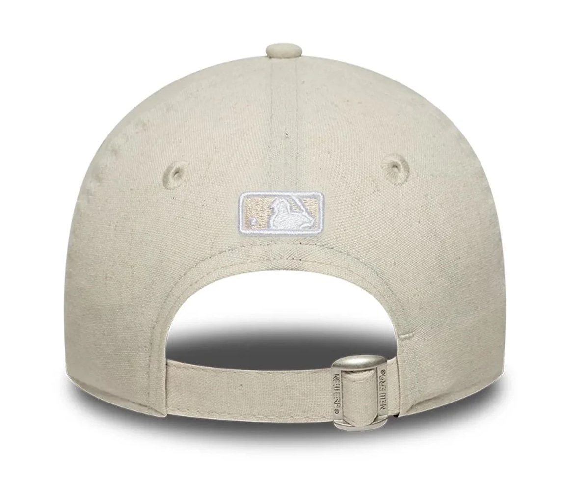New Era Cap Hellbeige New York Yankees MLB 9FORTY M-Crown Verstellbare Cap - Creme Leinen New Era Cap Hellbeige New York Yankees MLB 9FORTY M-Crown Verstellbare Cap - Creme Leinen