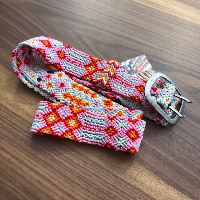Smitten Perugürtel Adriana Harmony Rot-Rosa
