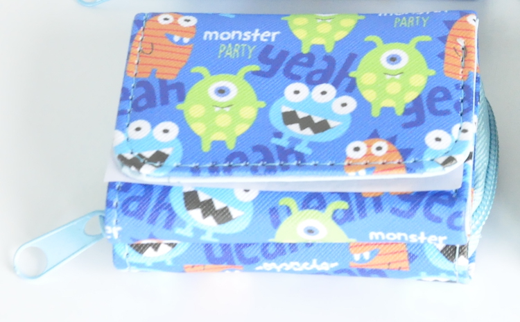 GELDBEUTEL-MONSTER KisMe Blaue kleine Geldbörse - Monster