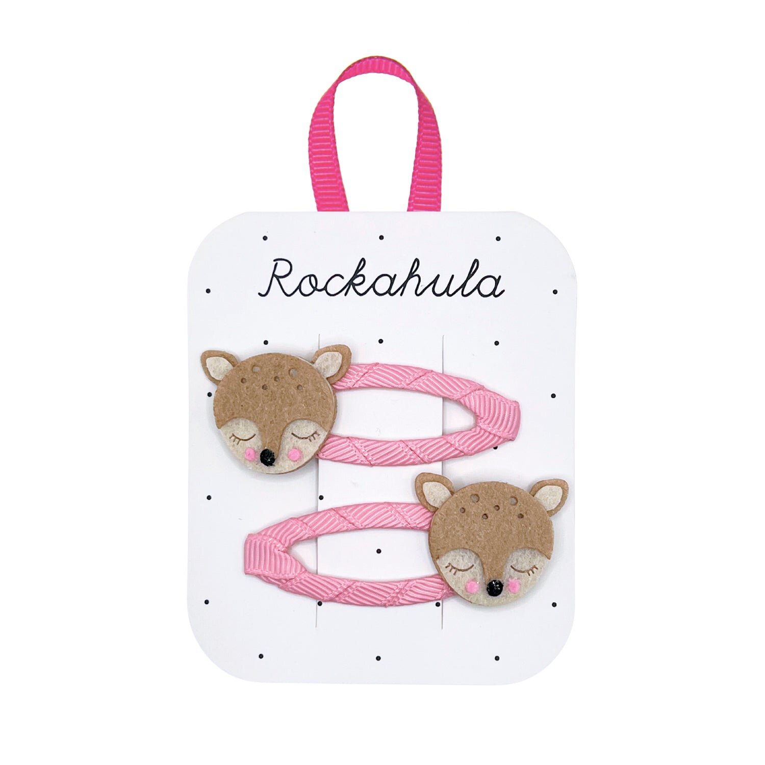 09b5f8581f1a436fac086b2e0152b4c0-wxq767qr Rockahula Haarspangen Set - Doris Deer Clips - Reh