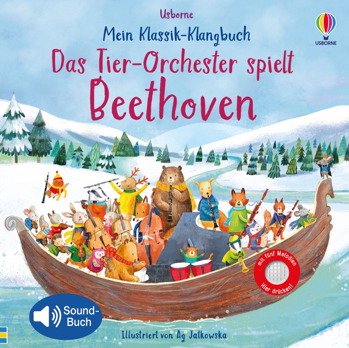 Usborne Mein Klassik-Klangbuch - Das Tier Orchester spielt Beethoven