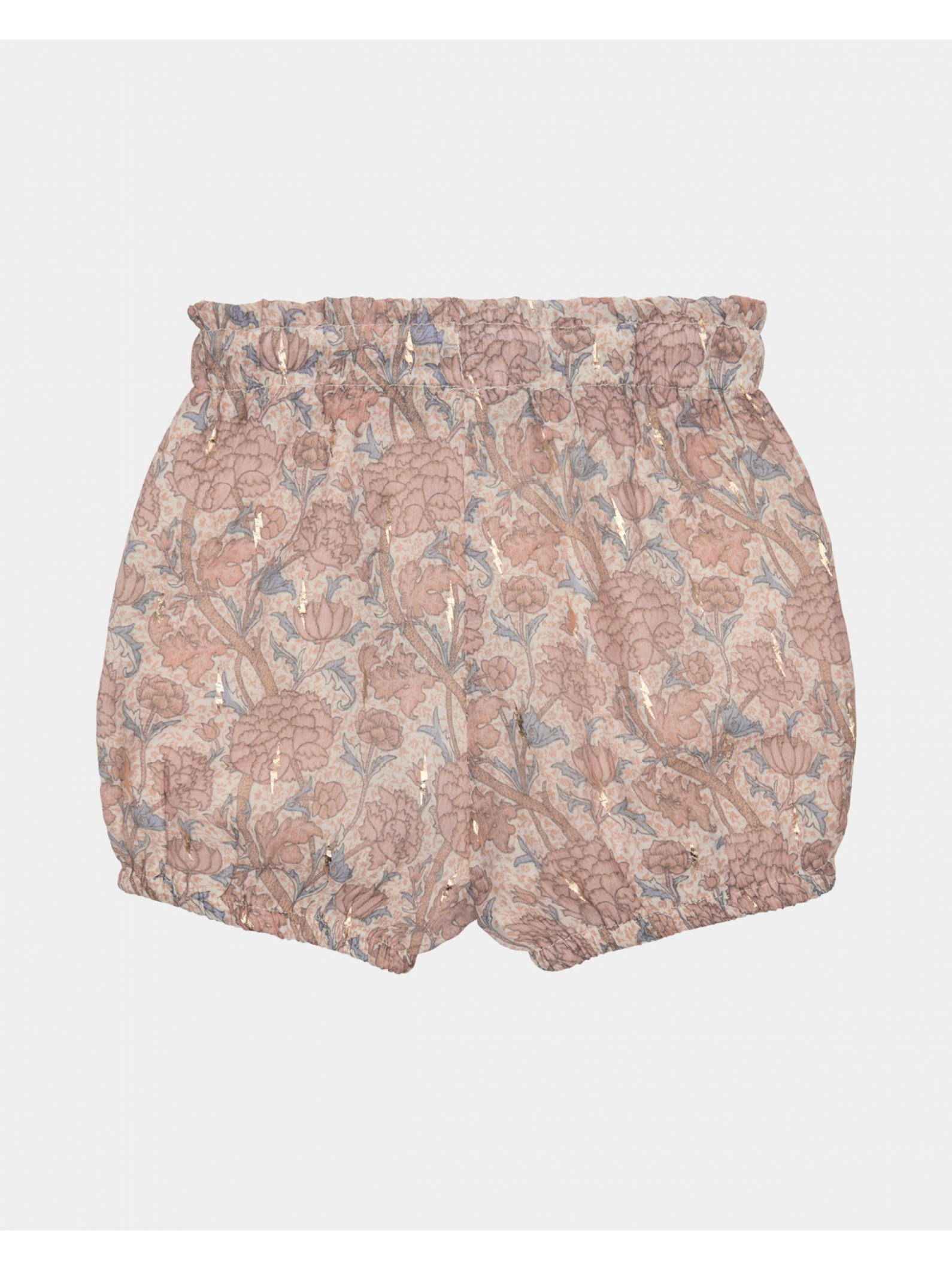 Petit by Sofie Schnoor Baby Short - Blumen mit Goldakzenten - SALE