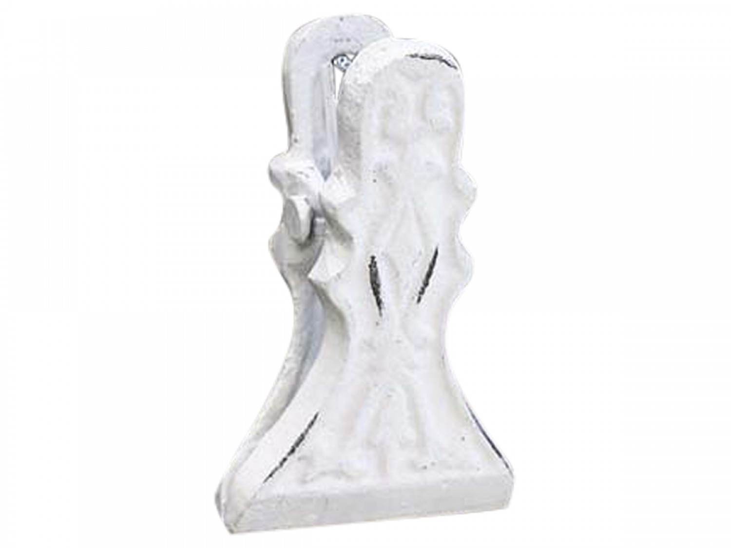 Chic Antique Altfranzösischer Klammer Clip in Weiß - Gr0ß