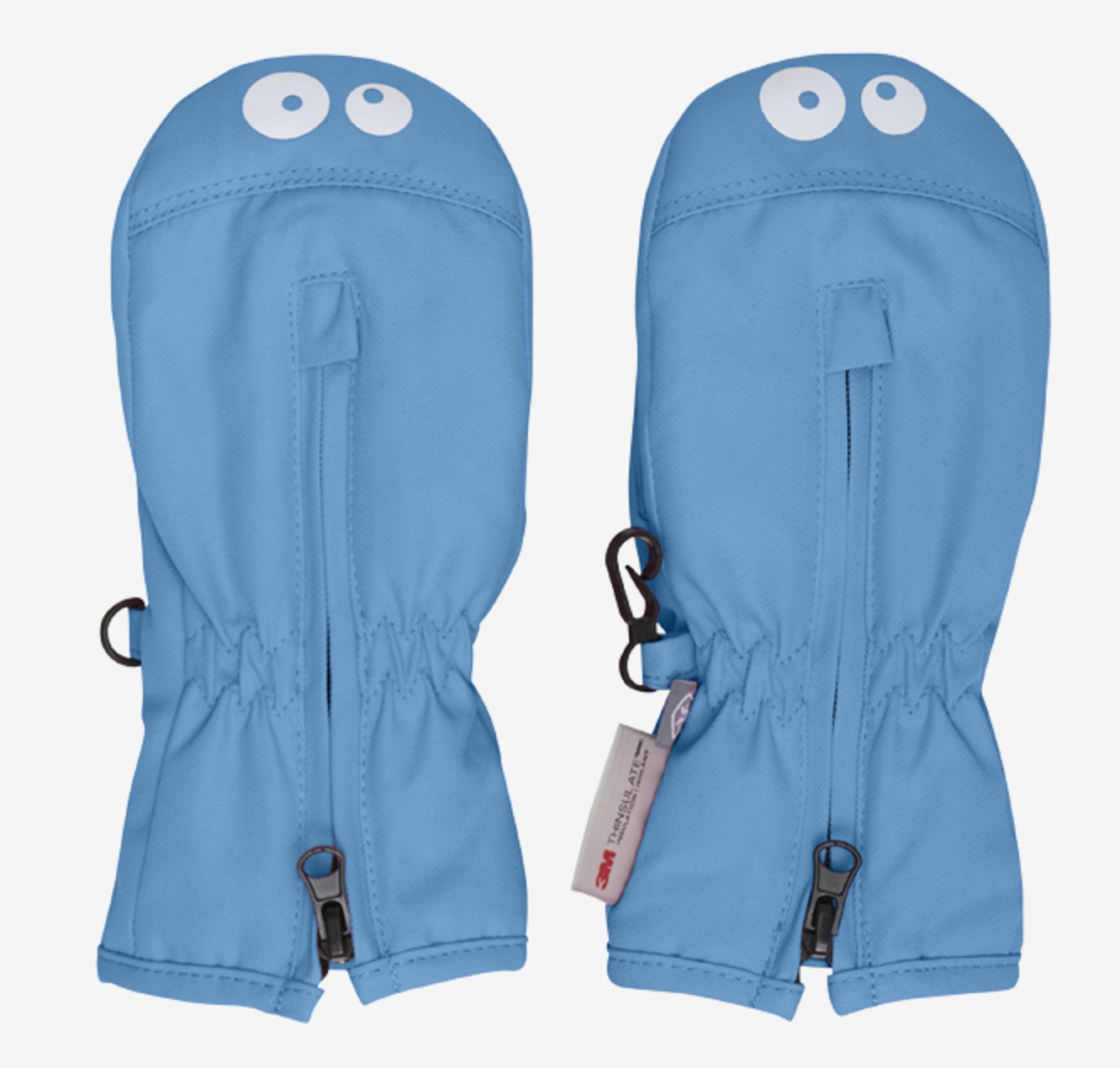 Color Kids Fäustlinge mit Reißverschluss in Oceanblau Color Kids Fäustlinge mit Reißverschluss in Oceanblau