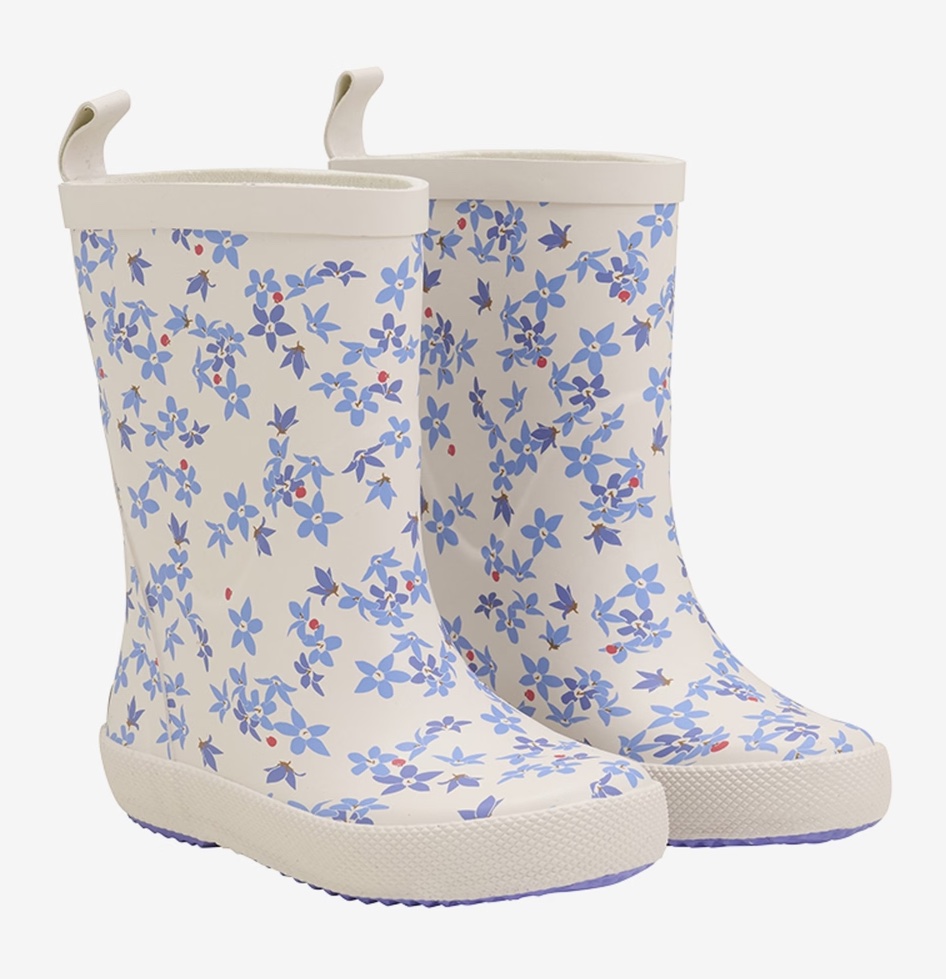 CeLaVi Regenstiefel Blue Bell - Allover Blumen