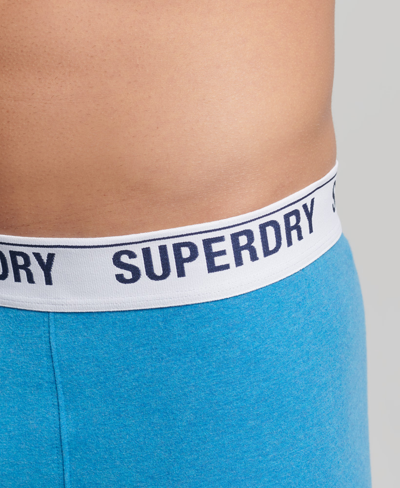 Superdry Trunk Unterhosen 2er Pack - Mazarine/Electric