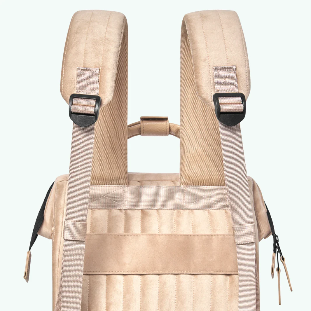 Cabaia Rucksack GUADALAJARA Small mit Laptop-Fach - Creme Samt