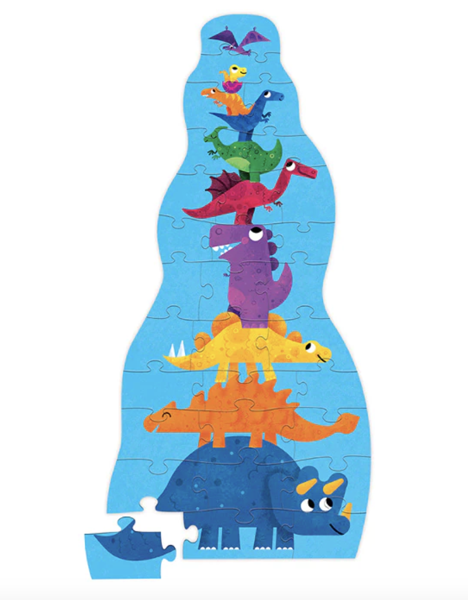 Crocodile Creek Tower Puzzle - Dinosaur Dinosaurier 30 Teile
