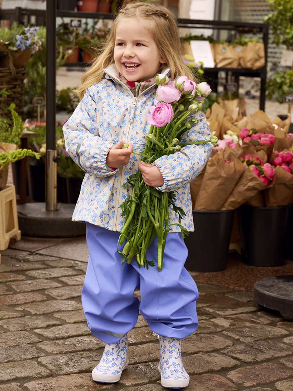 CeLaVi Regenstiefel Blue Bell - Allover Blumen CeLaVi Regenstiefel Blue Bell - Allover Blumen