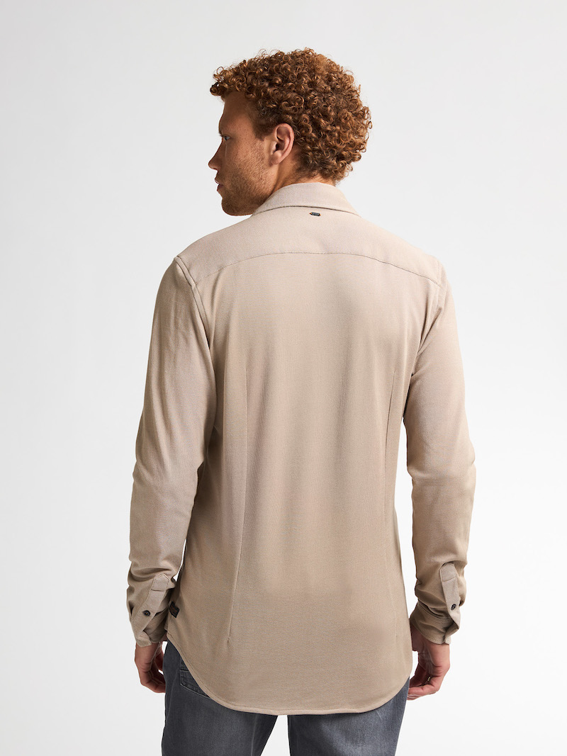 Petrol Industries Herren Hemd in Beige Petrol Industries Herren Hemd in Beige