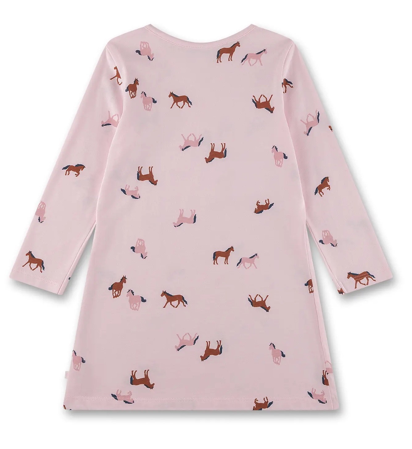 Sanetta Pyjama Mädchen Nachthemd in Rosa mit Pferden Sanetta Pyjama Mädchen Nachthemd in Rosa mit Pferden