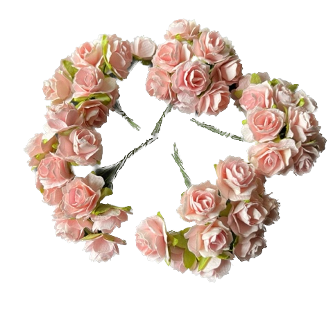 Wowzers Blüten aus Maulbeerpapier - Tea Roses -10 Teerosen in Zartrosa Wowzers Blüten aus Maulbeerpapier - Tea Roses -10 Teerosen in Zartrosa