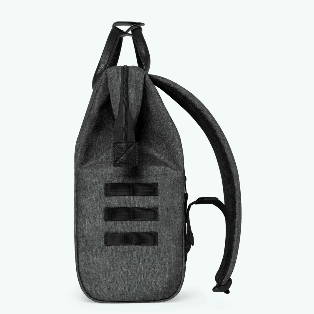 Cabaia ADVENTURER Rucksack Medium LUXEMBOURG - Schwarz Meliert