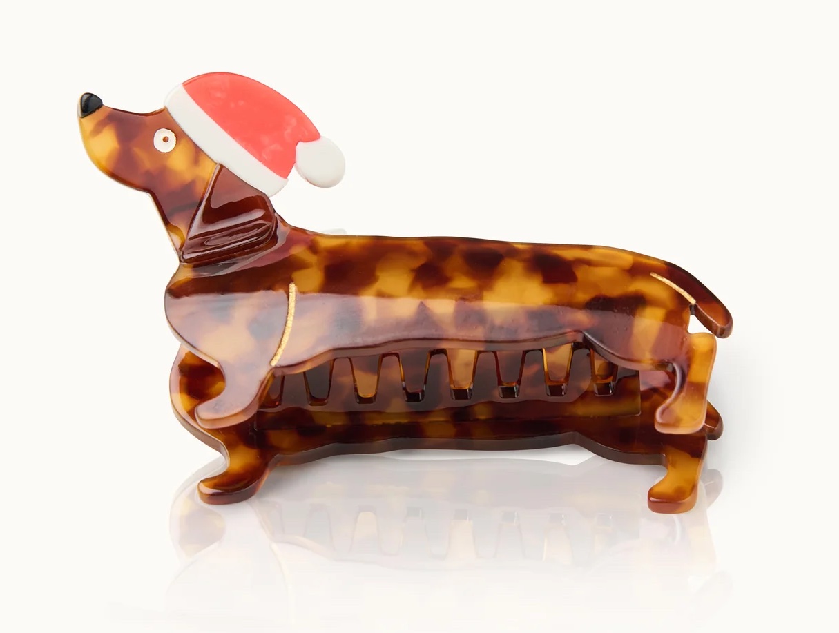 By Vivi Haarklammer Haarclip Dackel Weihnachten