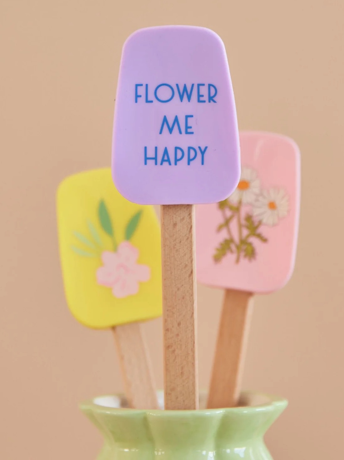 RICE Silikon Schaber in Flieder - Flower Me Happy - SALE
