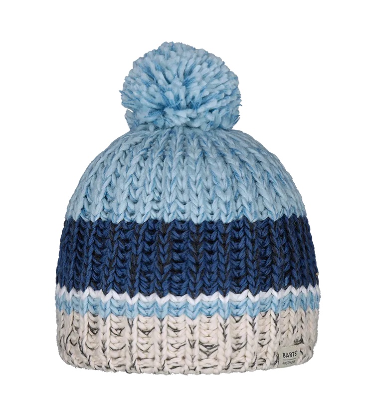 Barts Kids Snookie Beanie mit Bommel - Wheat/Blau Barts Kids Snookie Beanie mit Bommel - Wheat/Blau