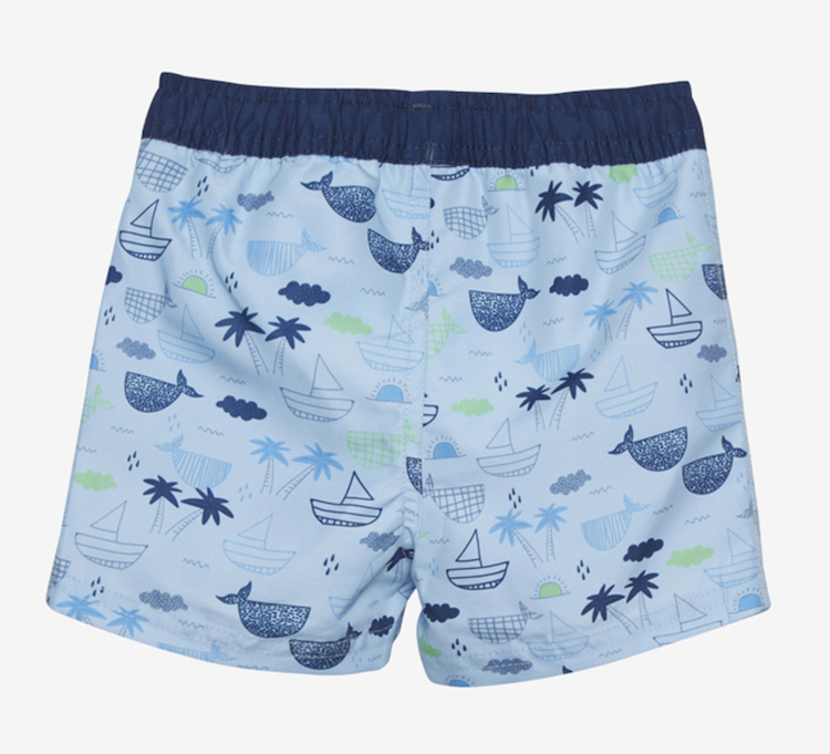 Color Kids Schwimmwindel Badehose Short in Blau - Beach