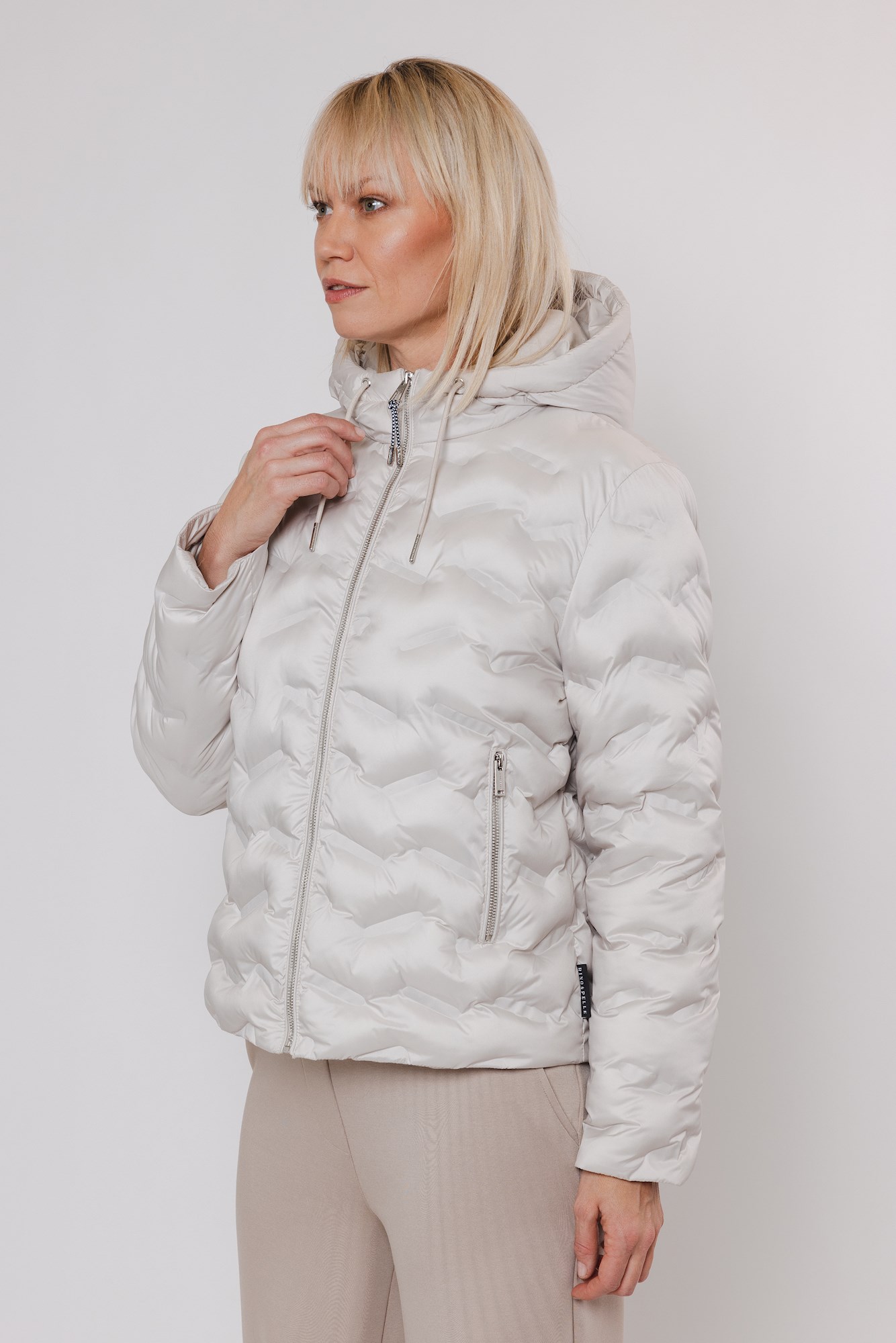 Rino & Pelle KISHA Steppjacke in Birch/Creme - SALE