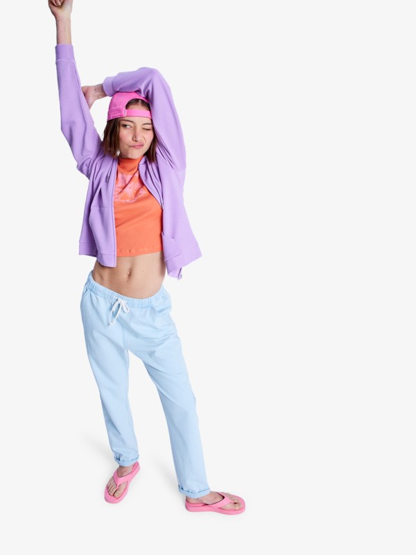 Roxy Slow Well - Helle Jeanshose für Frauen in Light Blue - Hellblau