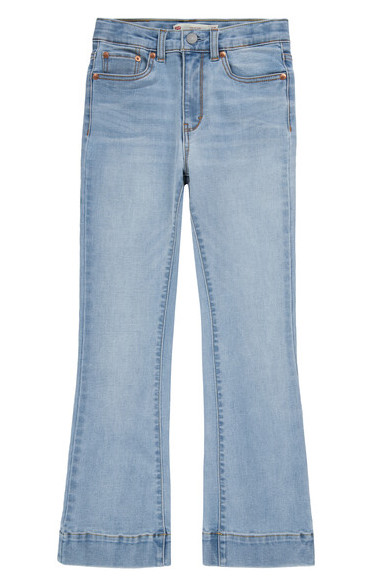 Levis 726 Flare Stretch Jeans - in Desert Sky Blau Levis 726 Flare Stretch Jeans - in Desert Sky Blau