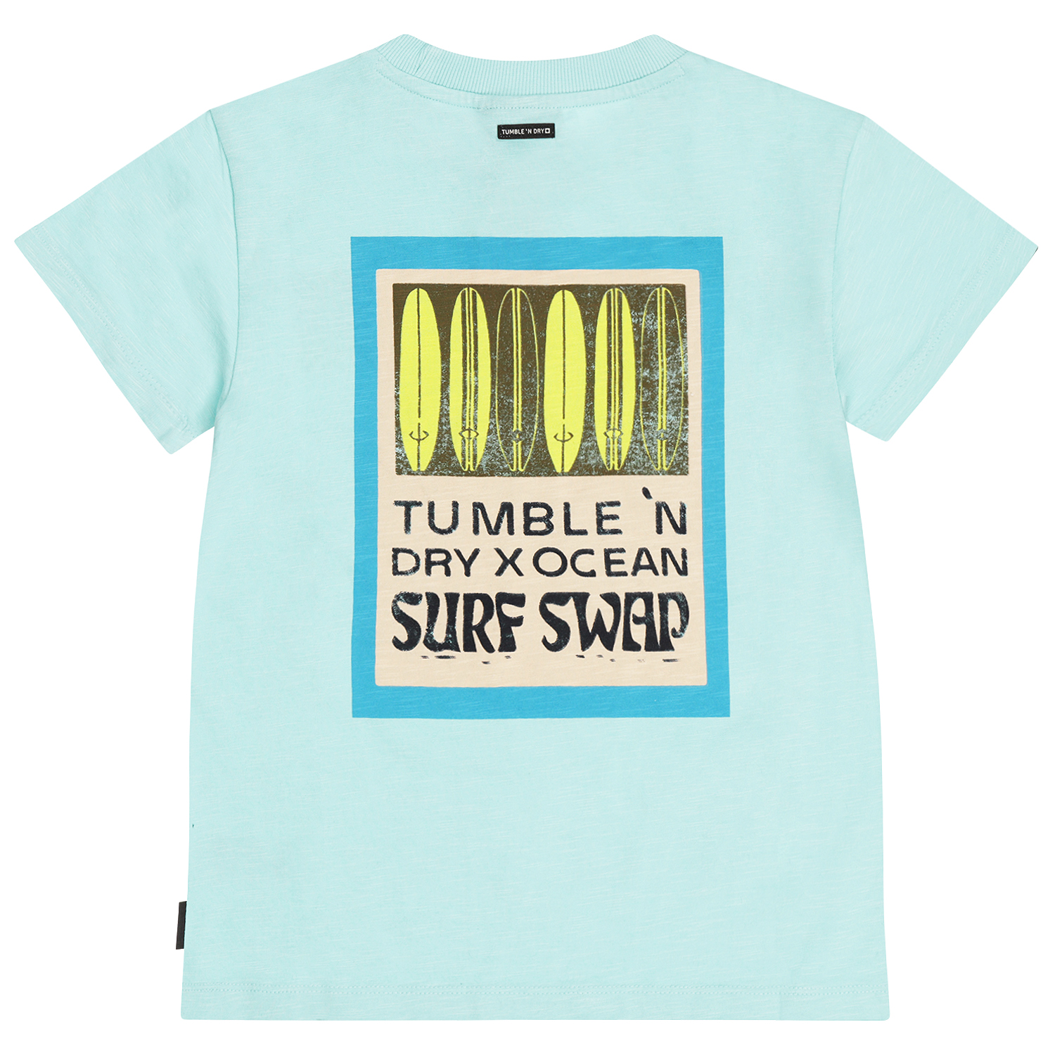 Tumble N Dry Reef Kurzarm T-Shirt in Türkis - Surf Swap Tumble N Dry Reef Kurzarm T-Shirt in Türkis - Surf Swap