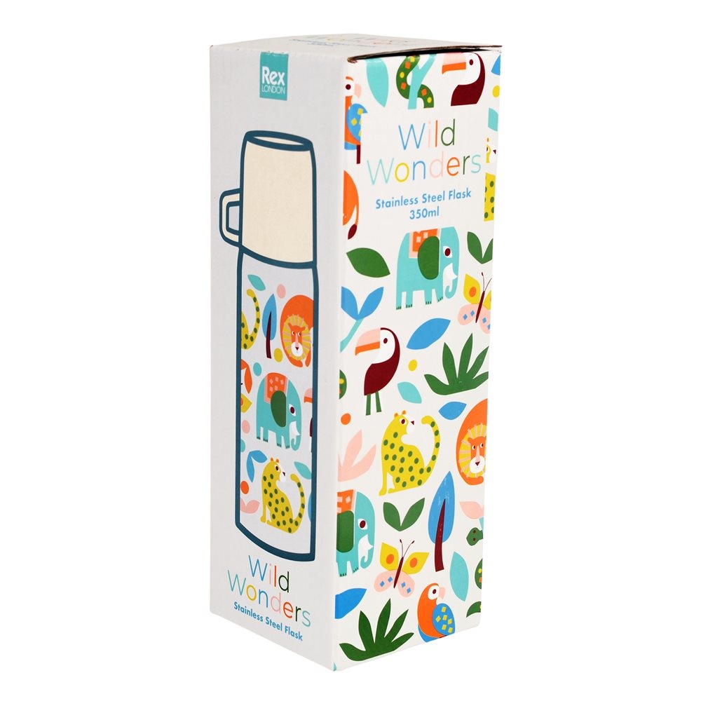 rex-london-thermosfalsche-wild-wonders-3 Rex London Thermosflasche - Wild Wonders - Tiere